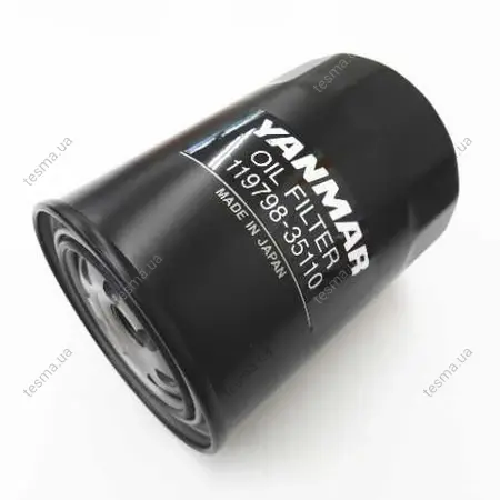 oil filter, spin-on. фильтр масляный, накручиваемый YANMAR 11979835110 - фото 1