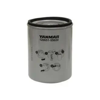 Fuel filter, Spin-On. Фильтр топливный, накручиваемый YANMAR 12065155020