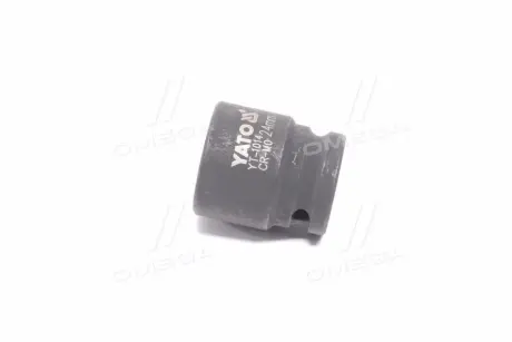Головка торцевая ударная 6-гран., в кв. 1/2 ", М = 24мм, L = 43 мм YATO YT1014