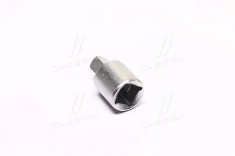 Перехідник для головок торцевих : квадрат 1/2"(F) - 3/8" (М), L= 34 мм [10/100/200] YATO YT1255