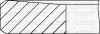 Комплект поршневих кілець (на 1 поршень) RENAULT Trafic II 2.0 DCI (84,5/0,5) (2,5/2/2) YENMAK 9109171050