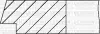 Комплект поршневих кілець (на 1 поршень) FIAT DOBLO 1.4 05- (72.00/STD) (1.0/1.2/2.0) YENMAK 9109263000 (фото 2)