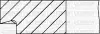 Комплект поршневих кілець (на 1 поршень) (84,00/STD) (3,0/2,0/2,0) BMW E87 118d, E90 338d YENMAK 9109629000 (фото 2)