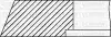 Комплект поршневих кілець (на 1 поршень) RENAULT MASTER II 2.8dTI -01 (94.4/STD) (3/2/3) YENMAK 9109690000 (фото 1)