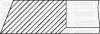 Комплект поршневих кілець (на 1 поршень) (85.00/STD) (3,5/2,0/3,0) PEUGEOT 406/607/Boxer 2.2HDI 02-, CITROEN Jumoer/Berlingo 2.0HDI 99-, FORD Kuga/Focus/C-Max 2.0TDCi 03- YENMAK 9109799000 (фото 2)
