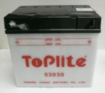 Мотоакумулятор TOPLITE YUASA 53030