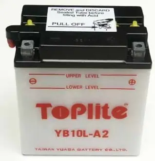 Мотоакумулятор TOPLITE YUASA YB10L-A2