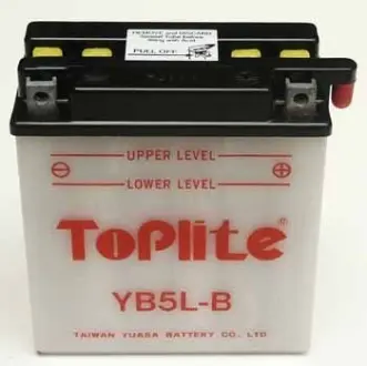 Мотоакумулятор TOPLITE YUASA YB5L-B