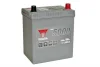 Акумулятор 12В 40Агод./360А YBX5000 Silver High Performance SMF (R+ тонкі клеми (японські транспортні засоби)) 187x127x223 B00 - без монтажного фланця (пусковий) YUASA YBX5054 (фото 1)