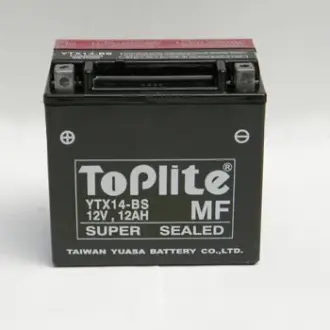 Мотоакумулятор TOPLITE YUASA YTX14-BS