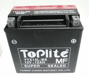 Мотоакумулятор TOPLITE YUASA YTX14L-BS