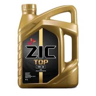 Масло моторное, TOP Motor Oil, SAE 5W-30, 4L ZIC 162612