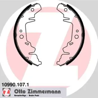 Комплект тормозных колодок ZIMMERMANN 109901071