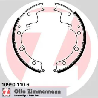 Комплект тормозных колодок ZIMMERMANN 109901106