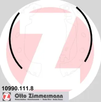 Комплект тормозных колодок ZIMMERMANN 109901118