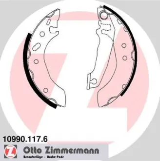 Комплект тормозных колодок ZIMMERMANN 109901176