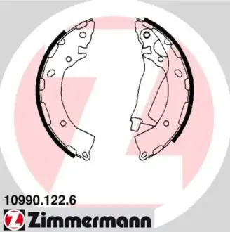 Колодки тормозные, комплект ZIMMERMANN 109901226