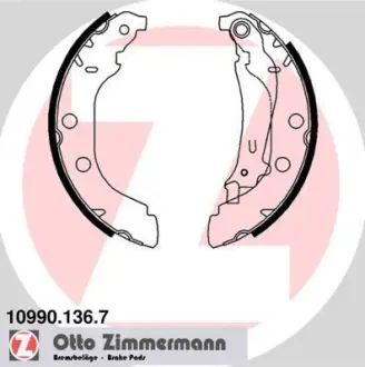 Комплект тормозных колодок ZIMMERMANN 109901367