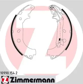 Колодки тормозные, комплект ZIMMERMANN 109901542
