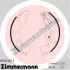 Комплект тормозных колодок ZIMMERMANN 109901557 (фото 1)