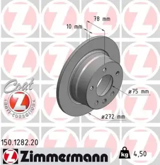 Диск гальмівний ZIMMERMANN 150128220