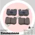 Комплект тормозных колодок, дисковый тормоз ZIMMERMANN 204811909 (фото 1)