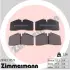 Комплект тормозных колодок, дисковый тормоз ZIMMERMANN 209531759 (фото 1)