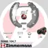 Комплект тормозных колодок ZIMMERMANN 209901047 (фото 1)