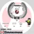 Комплект тормозных колодок ZIMMERMANN 209901080 (фото 1)