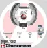 Комплект тормозных колодок ZIMMERMANN 209901082 (фото 1)