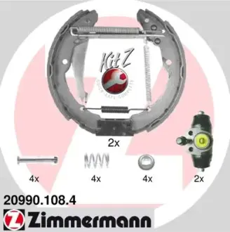 Комплект тормозных колодок ZIMMERMANN 209901084