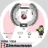 Колодки тормозные, комплект ZIMMERMANN 209901086 (фото 1)