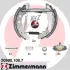 Комплект тормозных колодок ZIMMERMANN 209901087 (фото 1)