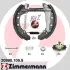 Комплект тормозных колодок ZIMMERMANN 209901099 (фото 1)