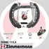 Комплект тормозных колодок ZIMMERMANN 209901104 (фото 1)