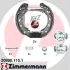 Колодки тормозные, комплект ZIMMERMANN 209901151 (фото 1)