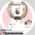 Комплект тормозных колодок ZIMMERMANN 209901176 (фото 1)