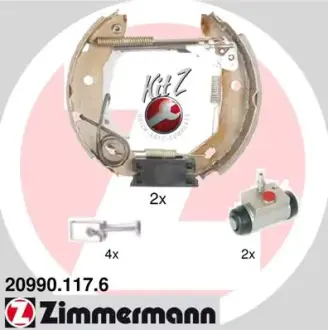 Комплект тормозных колодок ZIMMERMANN 209901176