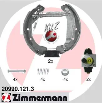 Комплект тормозных колодок ZIMMERMANN 209901213