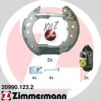 Комплект тормозных колодок ZIMMERMANN 209901232