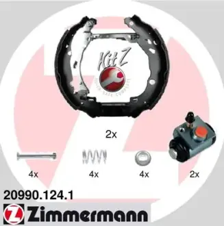 Комплект тормозных колодок ZIMMERMANN 209901241
