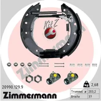 Комплект тормозных колодок ZIMMERMANN 209901299