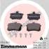 Колодки тормозные, комплект ZIMMERMANN 211441651 (фото 2)