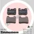 Комплект тормозных колодок, дисковый тормоз ZIMMERMANN 213011501 (фото 1)