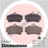 Комплект тормозных колодок, дисковый тормоз ZIMMERMANN 217921559 (фото 1)