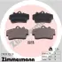 Комплект тормозных колодок, дисковый тормоз ZIMMERMANN 219371559 (фото 1)