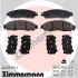 Передні LEAF (ZE1_) Electric 08.2017 -, NV200, SERENA (C27) ZIMMERMANN 224391551 (фото 1)