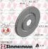Диск гальмівний Coat Z ZIMMERMANN 230238420 (фото 1)