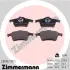Комплект тормозных колодок, дисковый тормоз ZIMMERMANN 230761751 (фото 1)