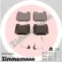 Комплект тормозных колодок, дисковый тормоз ZIMMERMANN 231571602 (фото 1)